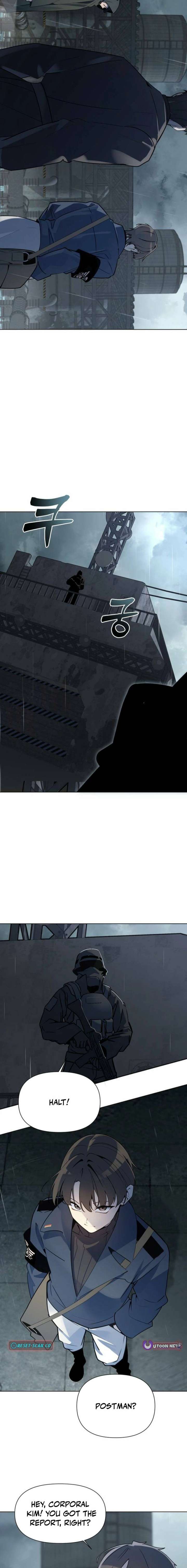 Read The Postman Walking Through the Apocalypse chapter 15 image 8 on Lezhin