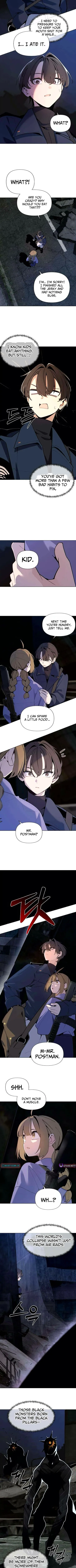 Read The Postman Walking Through the Apocalypse chapter 3 image 8 on Lezhin