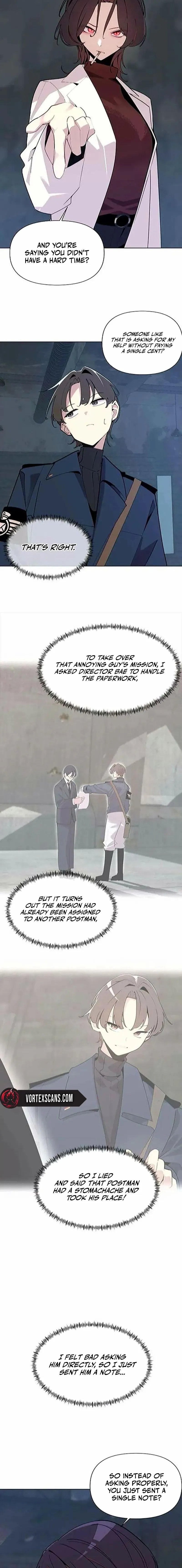 Read The Postman Walking Through the Apocalypse chapter 6 image 13 on Lezhin