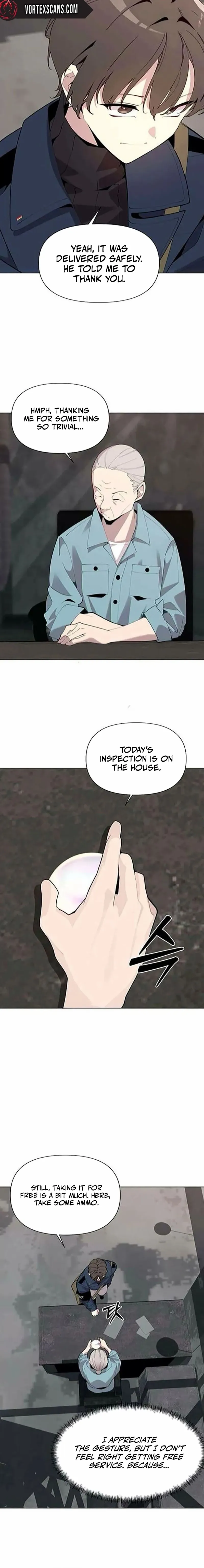 Read The Postman Walking Through the Apocalypse chapter 6 image 8 on Lezhin