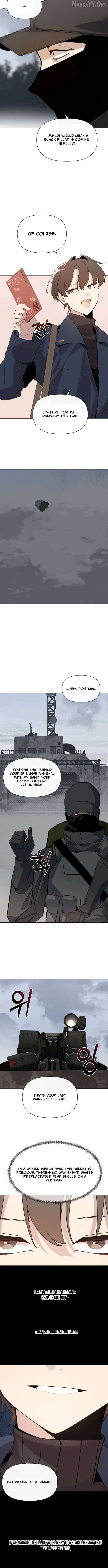 Read The Postman Walking Through the Apocalypse chapter 9 image 6 on Lezhin