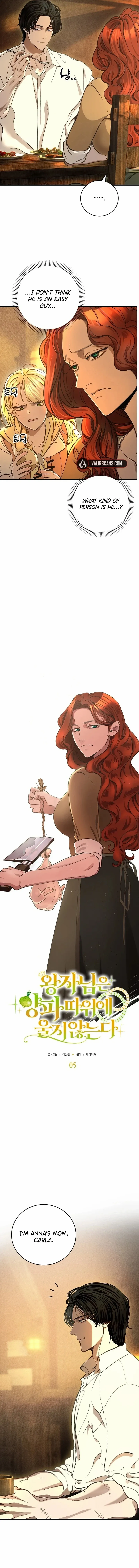 Read The Prince Doesn’t Cry From Mere Onions chapter 5 image 2 on Lezhin