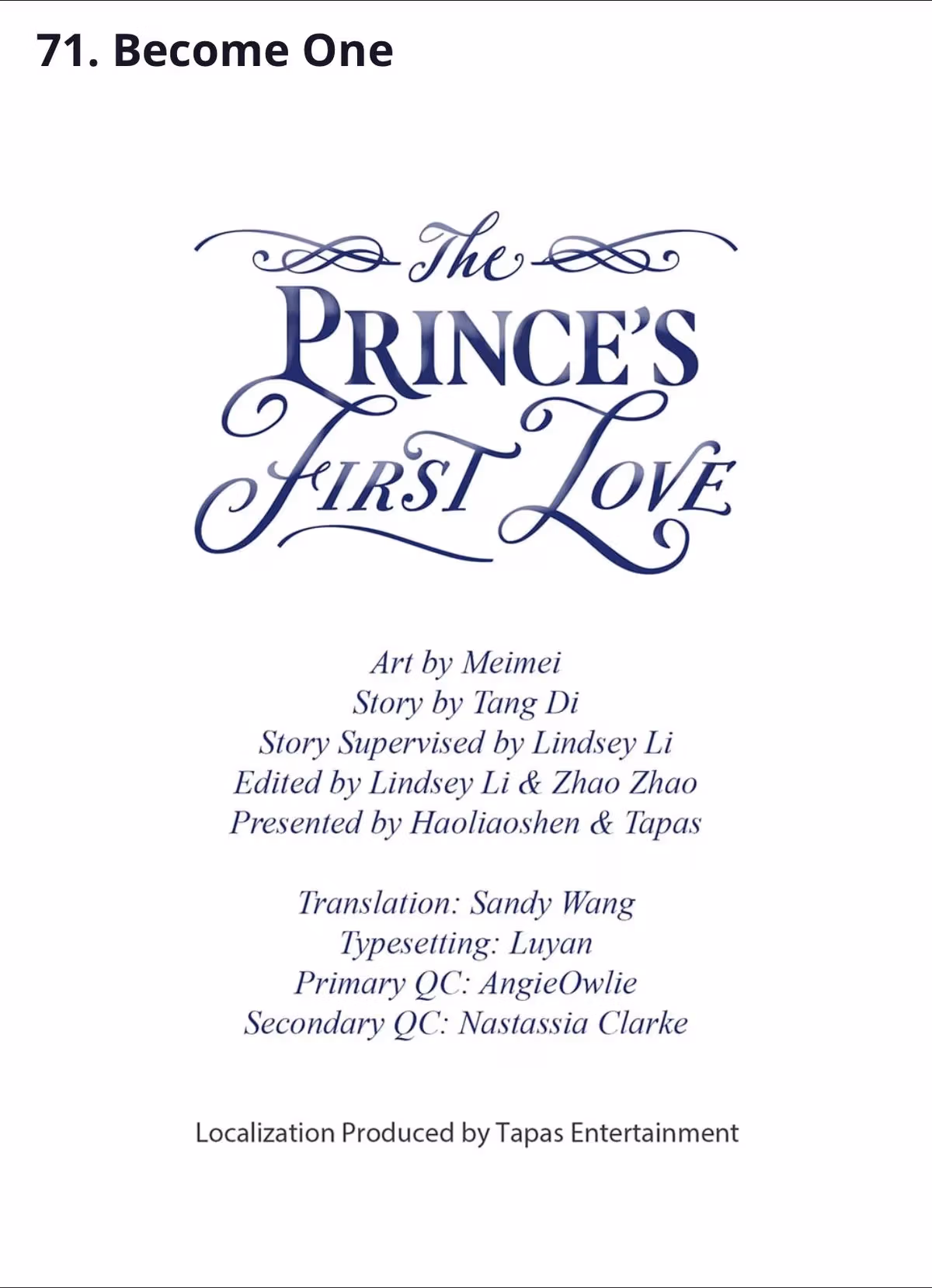 The Prince's First Love Chapter 80.1 page 2 - 