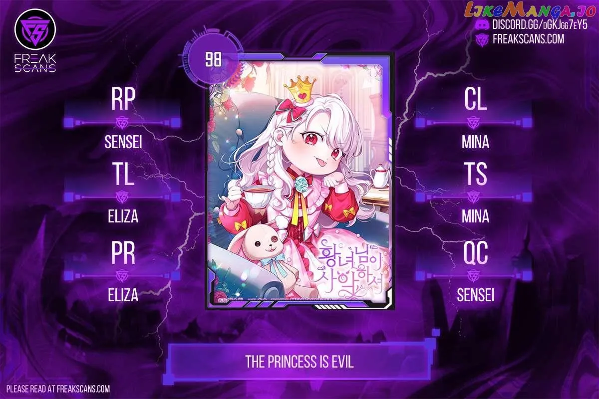 Read The Princess Is Evil chapter 98 image 1 on Lezhin