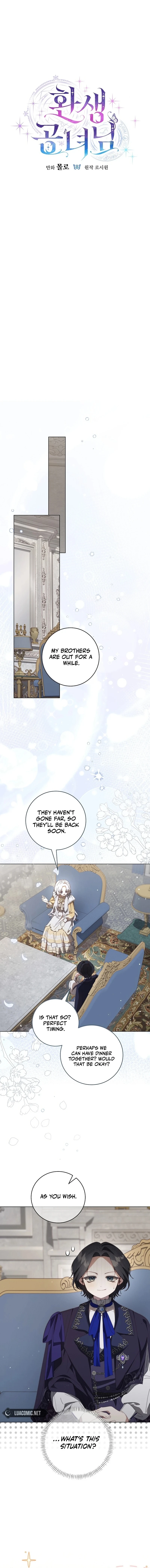 Read The Princess Reincarnation chapter 28 image 5 on Lezhin