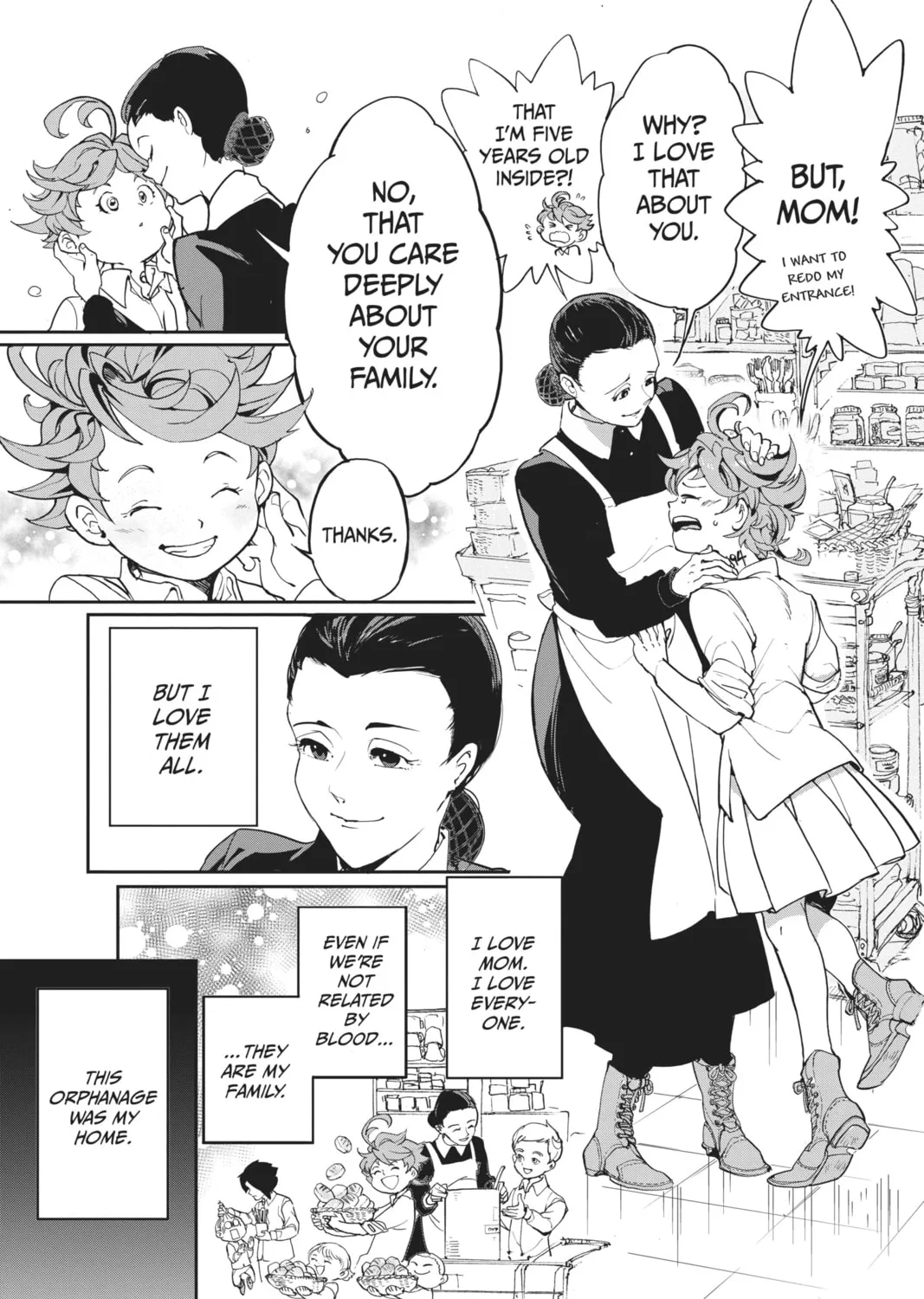 Read The Promised Neverland chapter 1 image 14 on Lezhin
