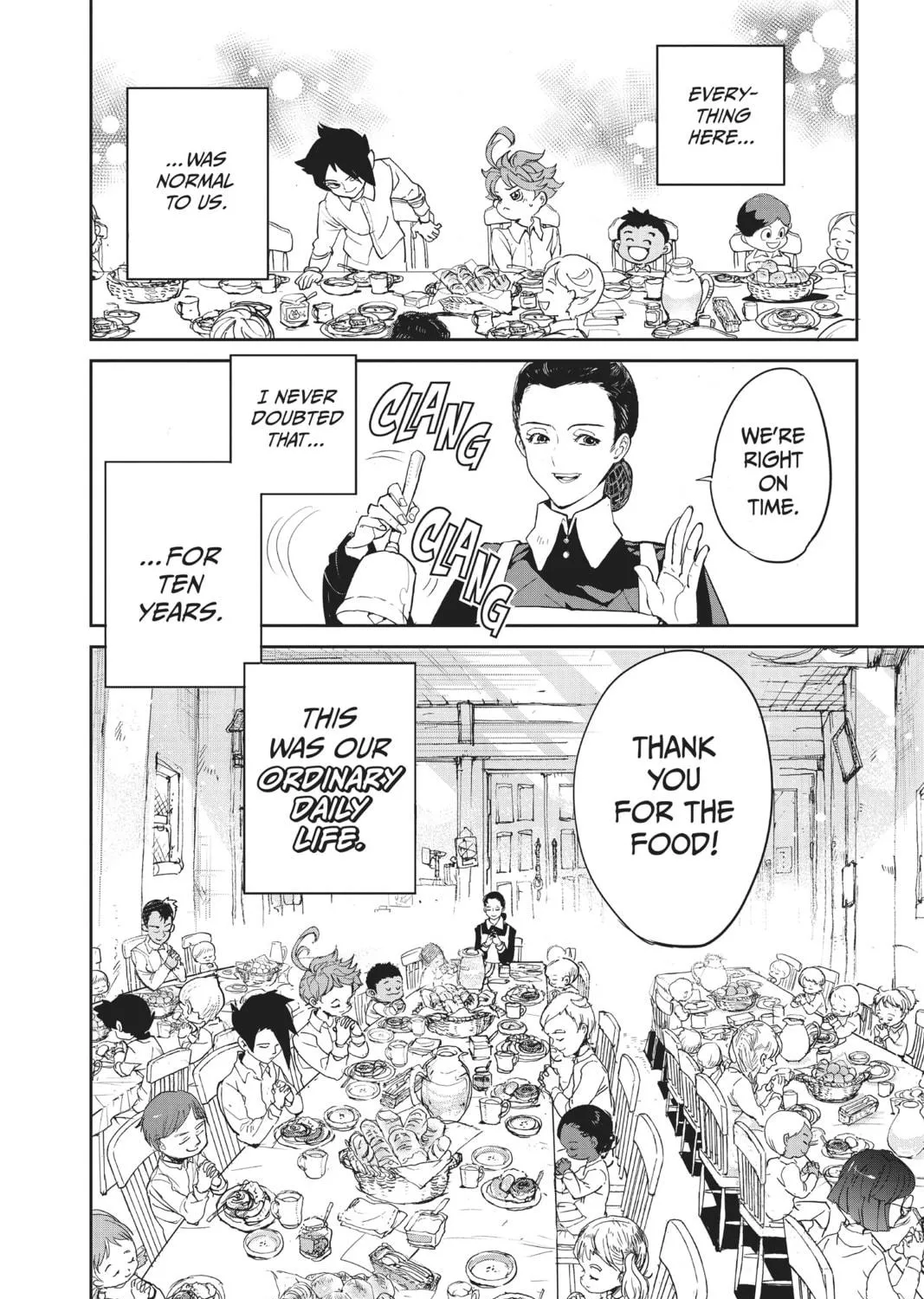 Read The Promised Neverland chapter 1 image 16 on Lezhin