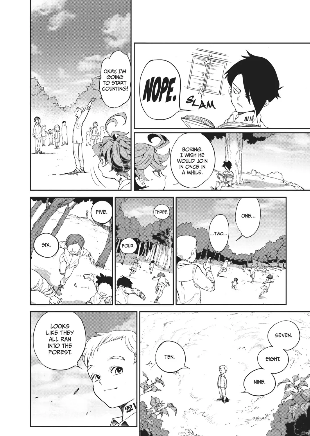 Read The Promised Neverland chapter 1 image 30 on Lezhin