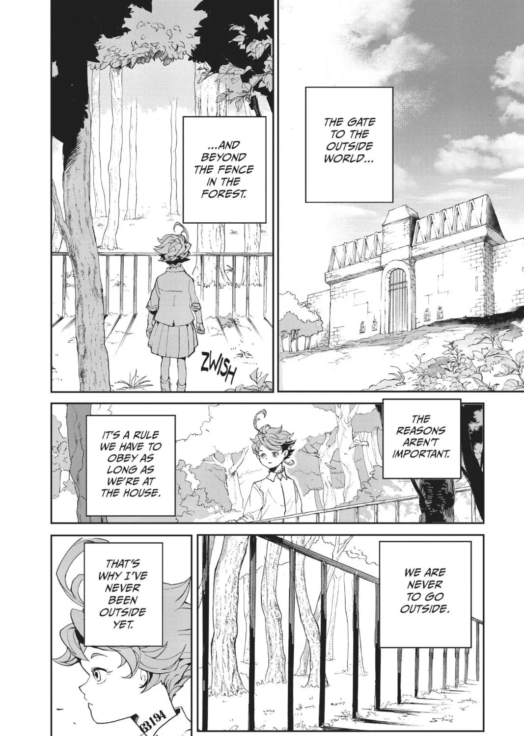Read The Promised Neverland chapter 1 image 34 on Lezhin