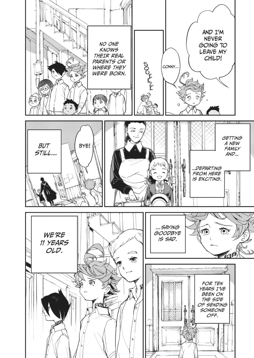 Read The Promised Neverland chapter 1 image 58 on Lezhin