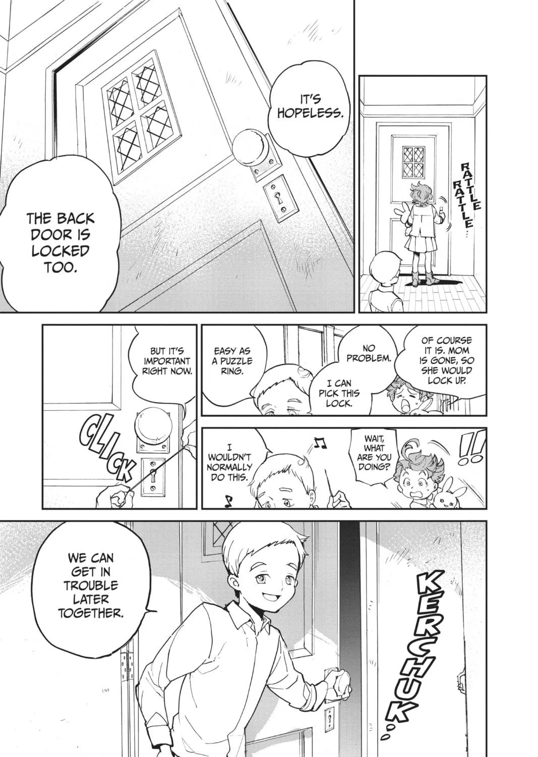 Read The Promised Neverland chapter 1 image 64 on Lezhin