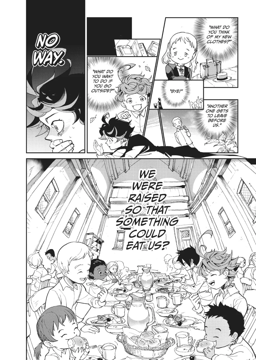 Read The Promised Neverland chapter 1 image 84 on Lezhin