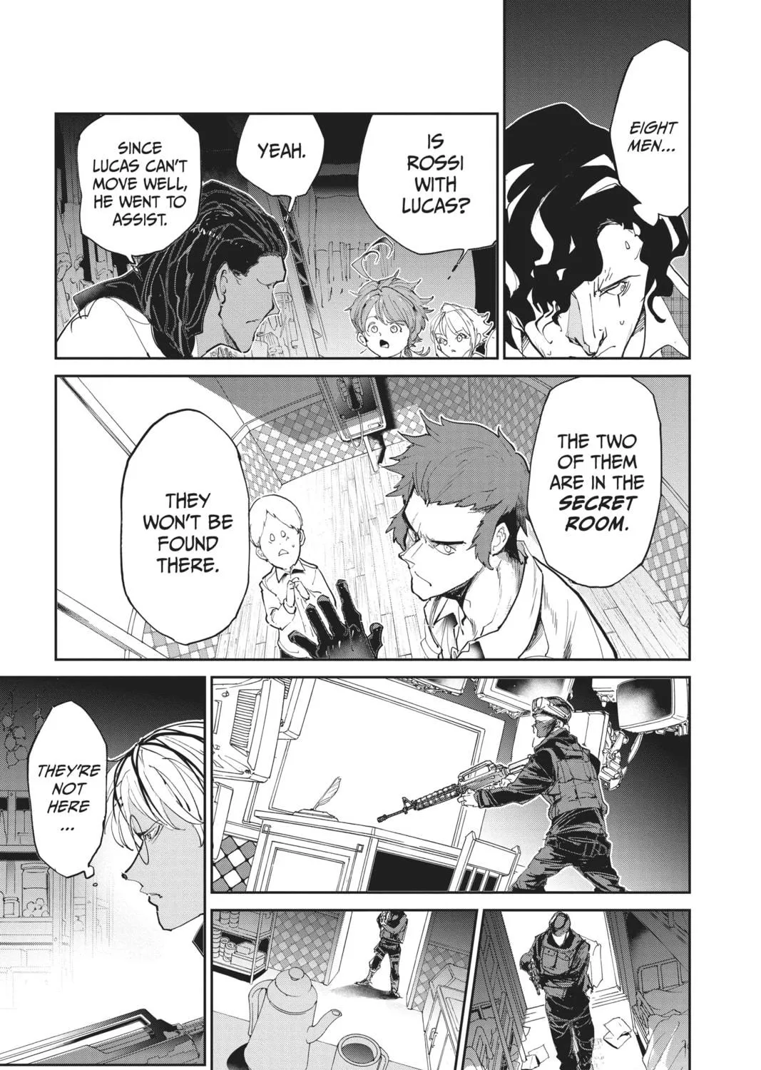 Read The Promised Neverland chapter 104 image 8 on Lezhin