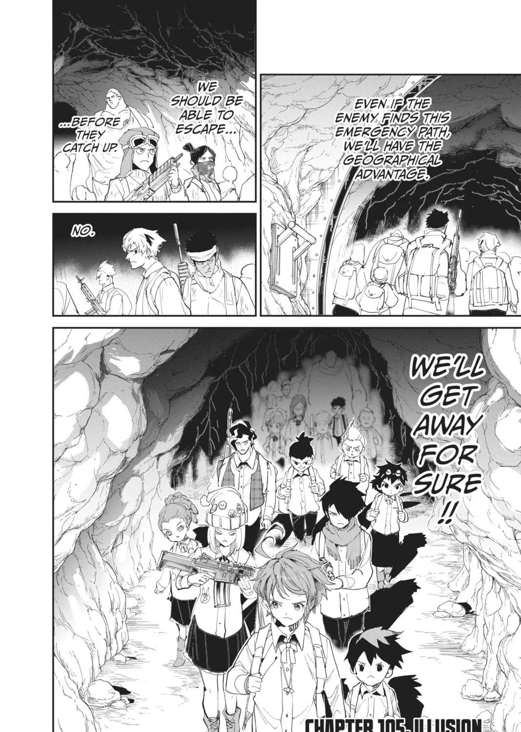 Read The Promised Neverland chapter 105 image 2 on Lezhin
