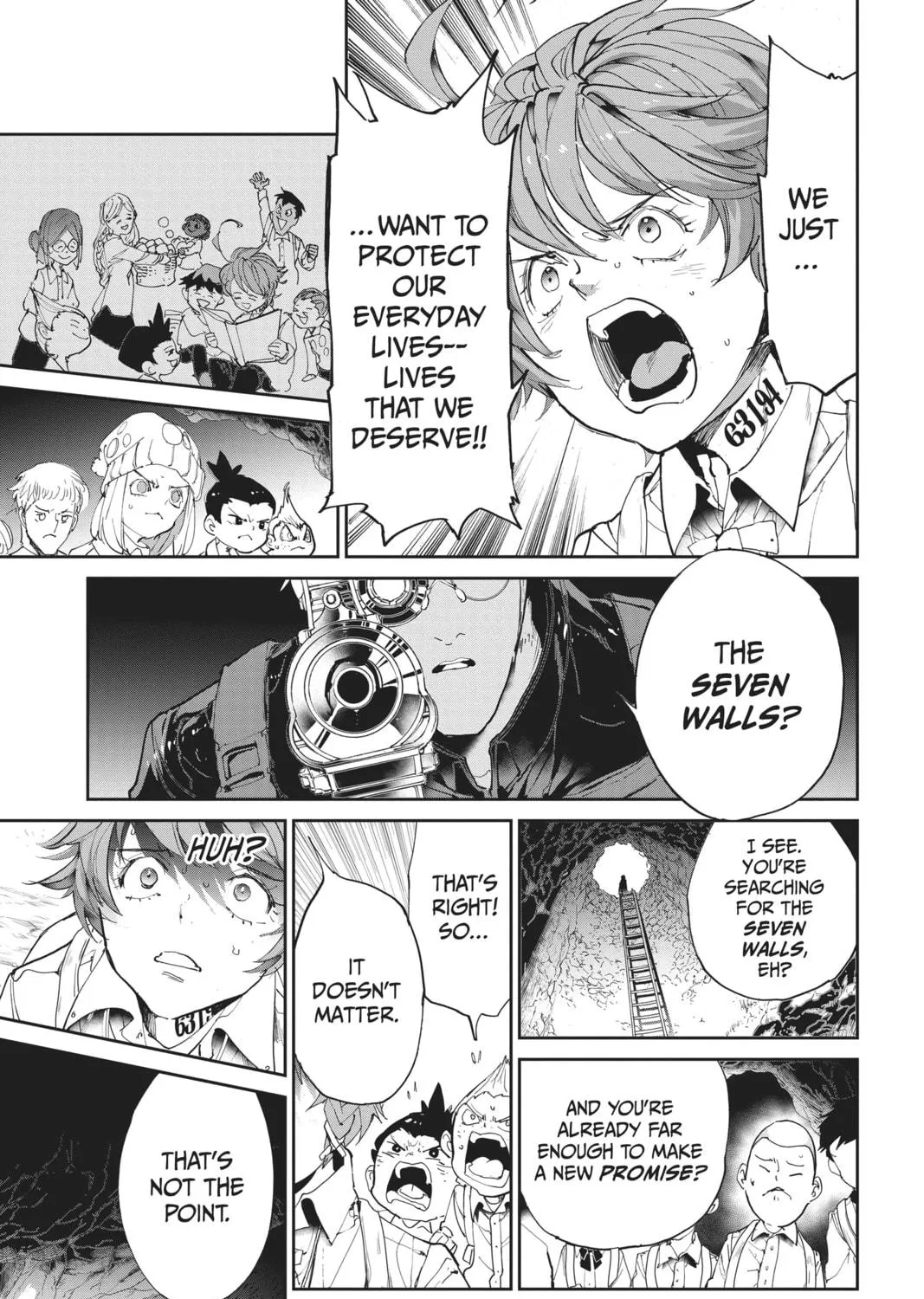 Read The Promised Neverland chapter 105 image 28 on Lezhin