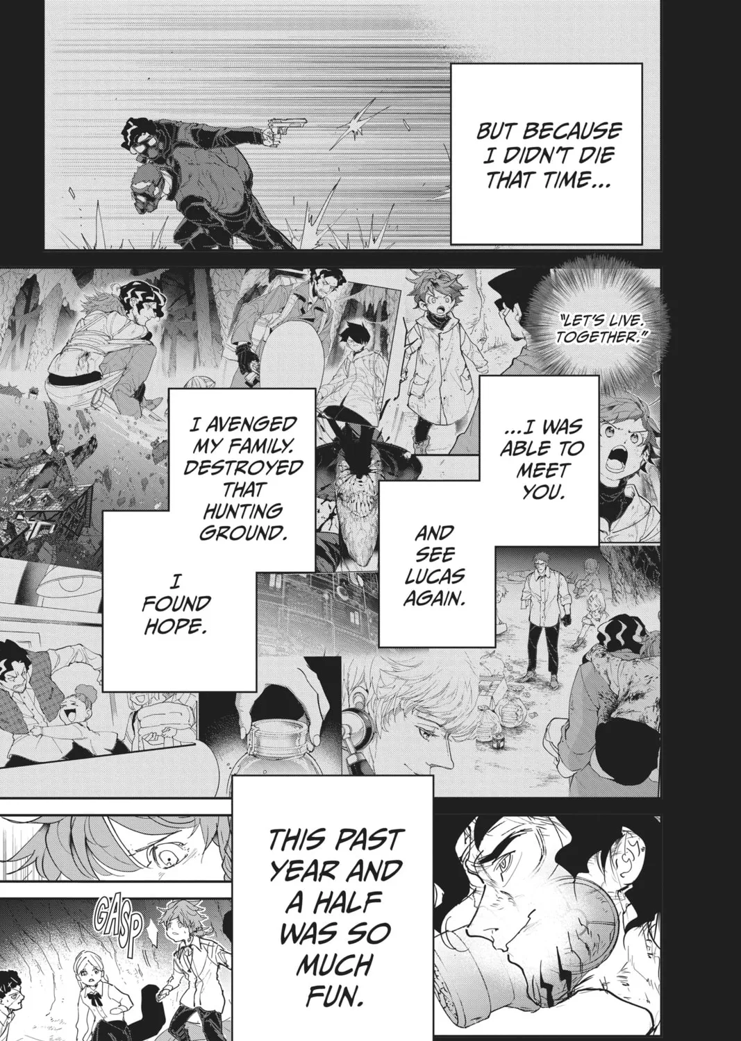 Read The Promised Neverland chapter 109 image 32 on Lezhin