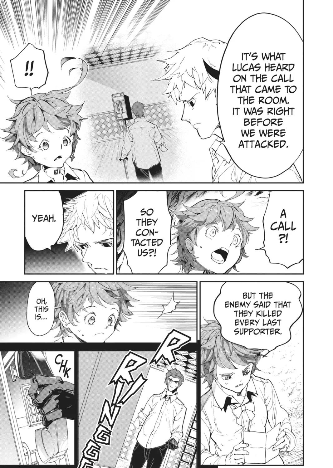 Read The Promised Neverland chapter 110 image 20 on Lezhin