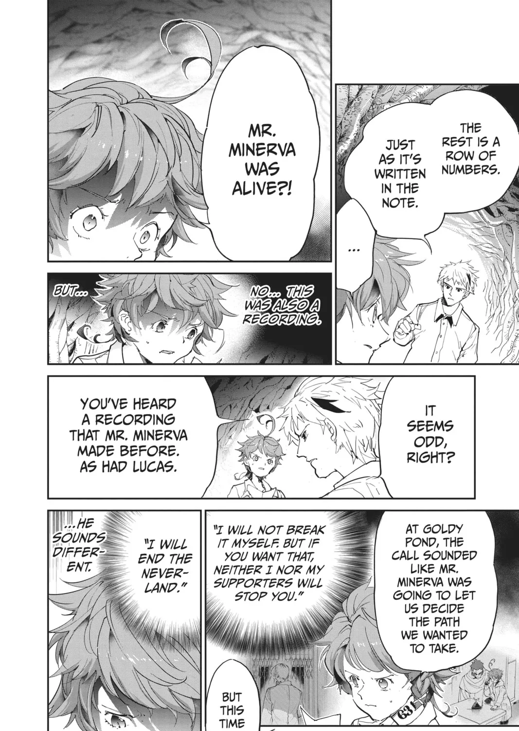 Read The Promised Neverland chapter 110 image 26 on Lezhin