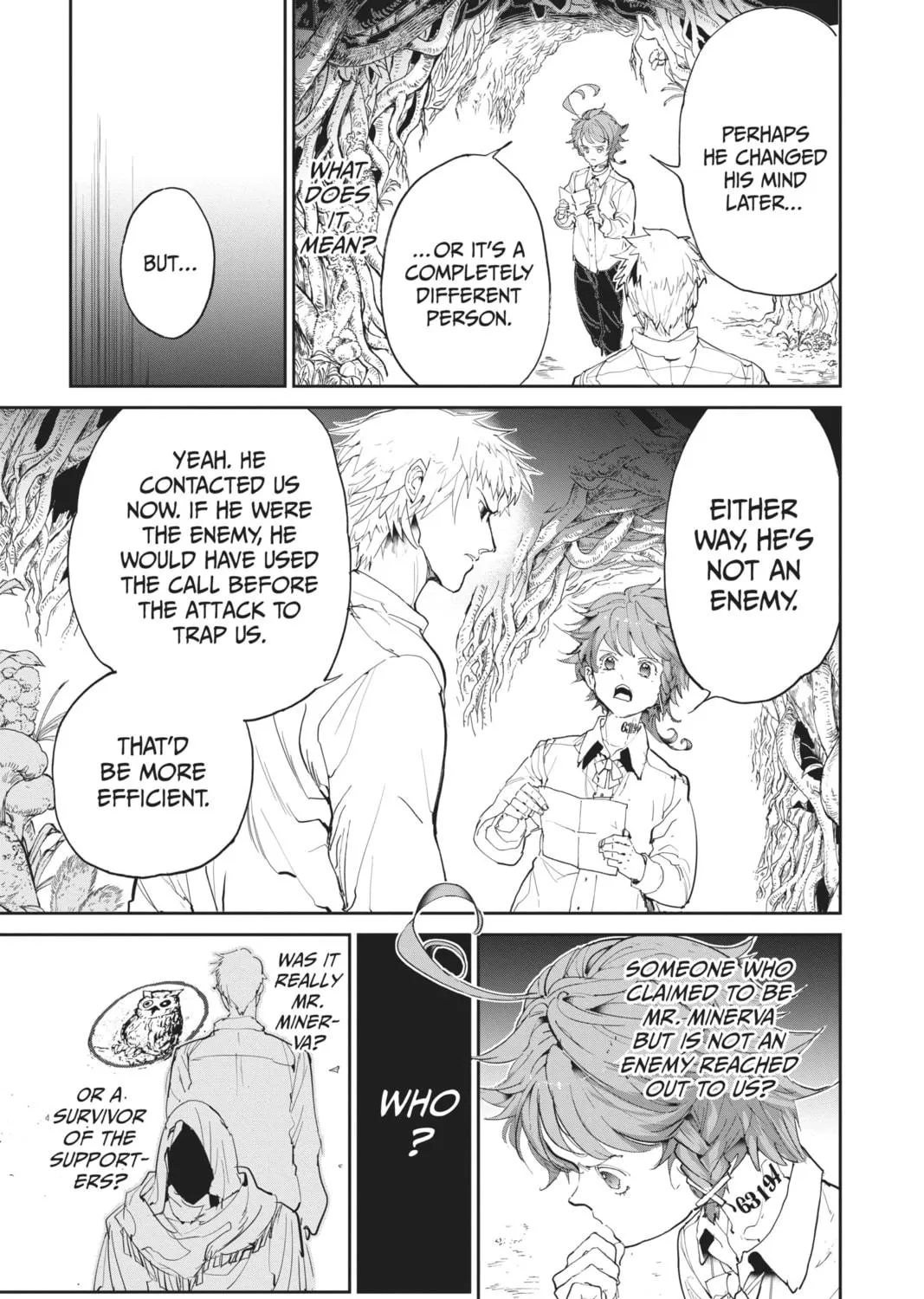 Read The Promised Neverland chapter 110 image 28 on Lezhin