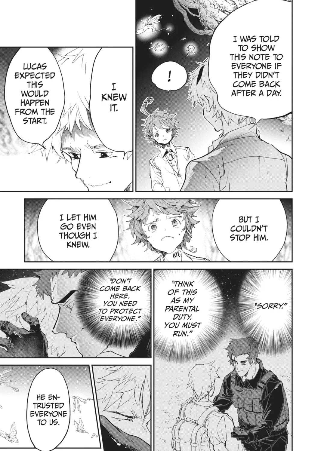 Read The Promised Neverland chapter 110 image 32 on Lezhin