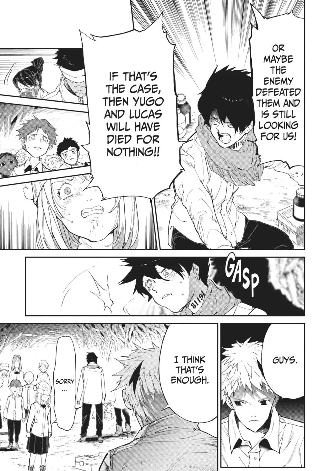 Read The Promised Neverland chapter 110 image 8 on Lezhin