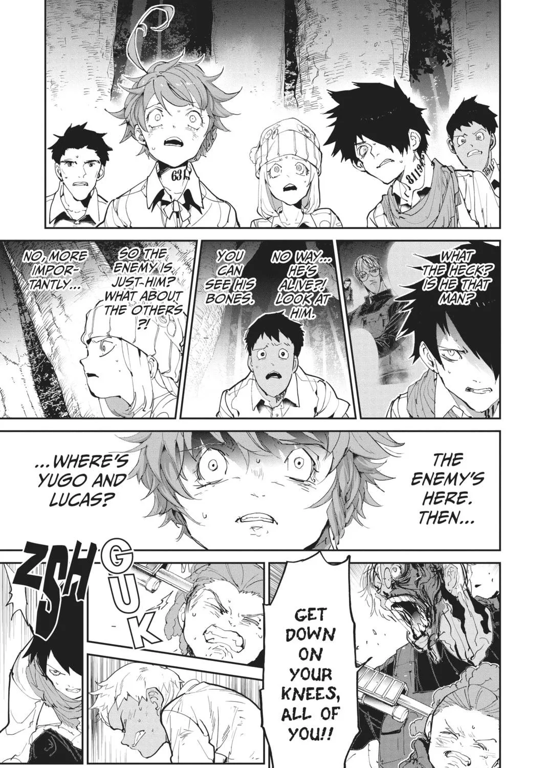Read The Promised Neverland chapter 111 image 16 on Lezhin