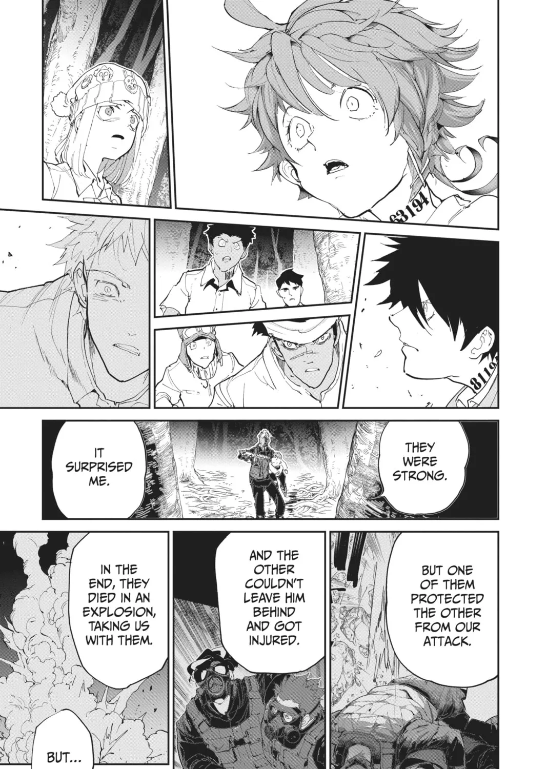 Read The Promised Neverland chapter 111 image 32 on Lezhin