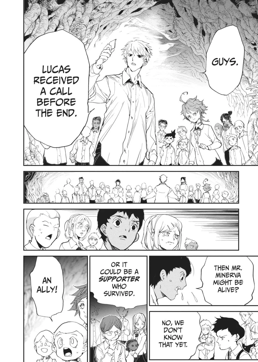 Read The Promised Neverland chapter 112 image 28 on Lezhin
