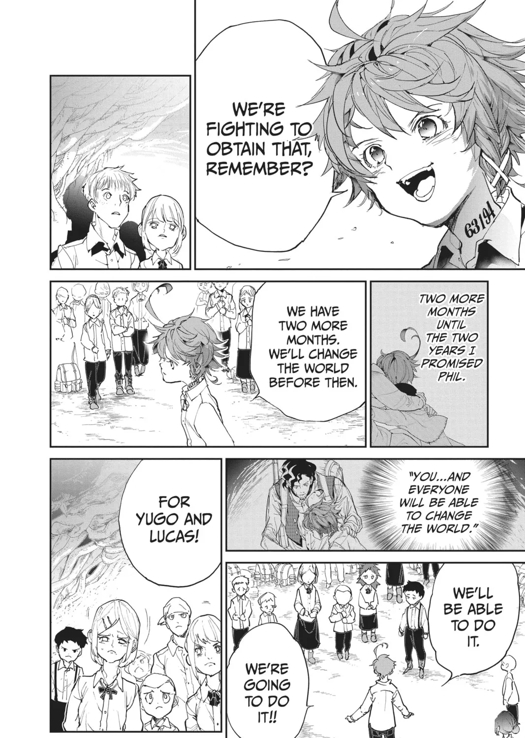 Read The Promised Neverland chapter 112 image 32 on Lezhin