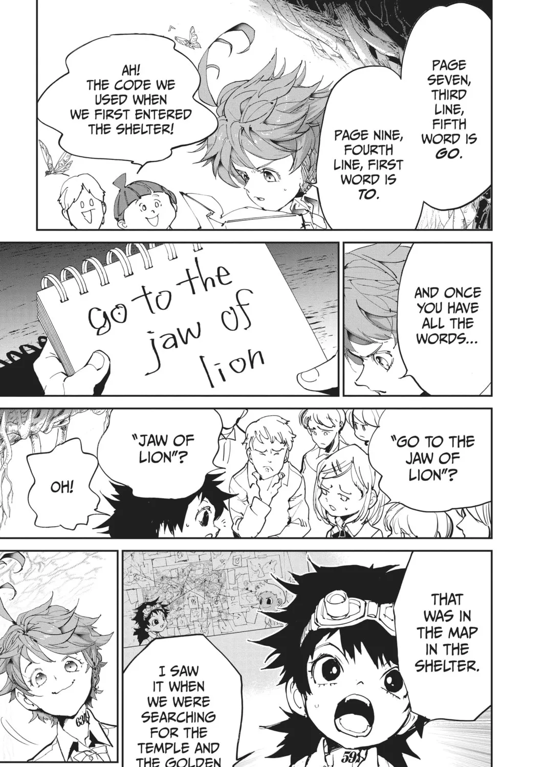 Read The Promised Neverland chapter 113 image 32 on Lezhin