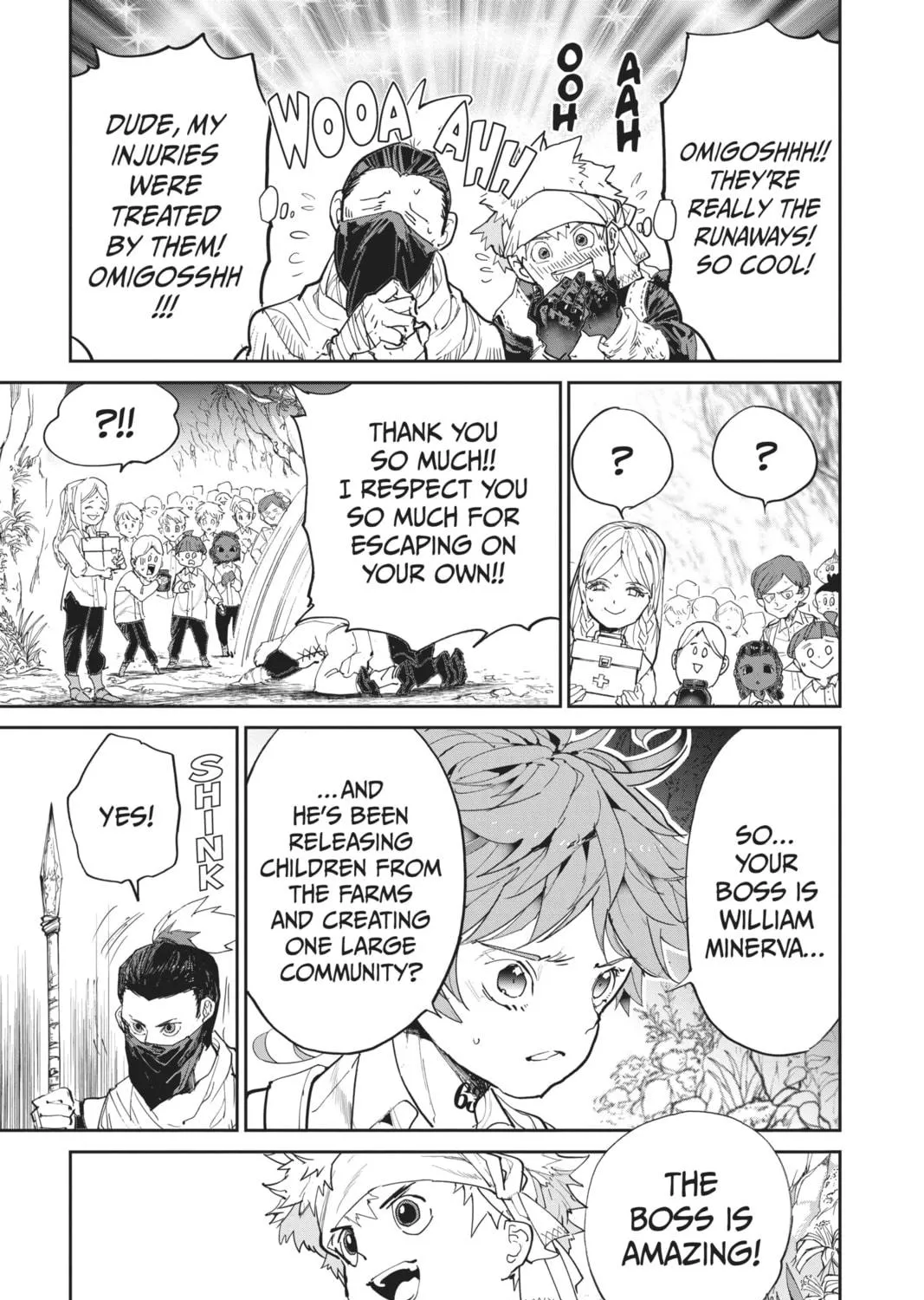 Read The Promised Neverland chapter 115 image 16 on Lezhin