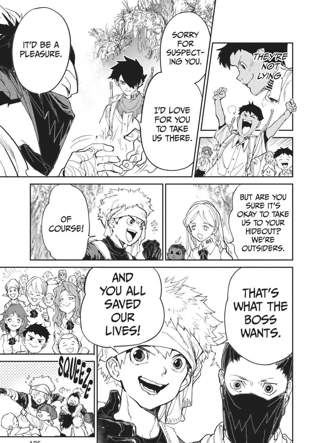 Read The Promised Neverland chapter 115 image 28 on Lezhin