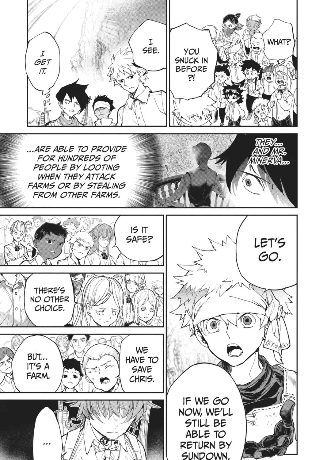 Read The Promised Neverland chapter 116 image 4 on Lezhin