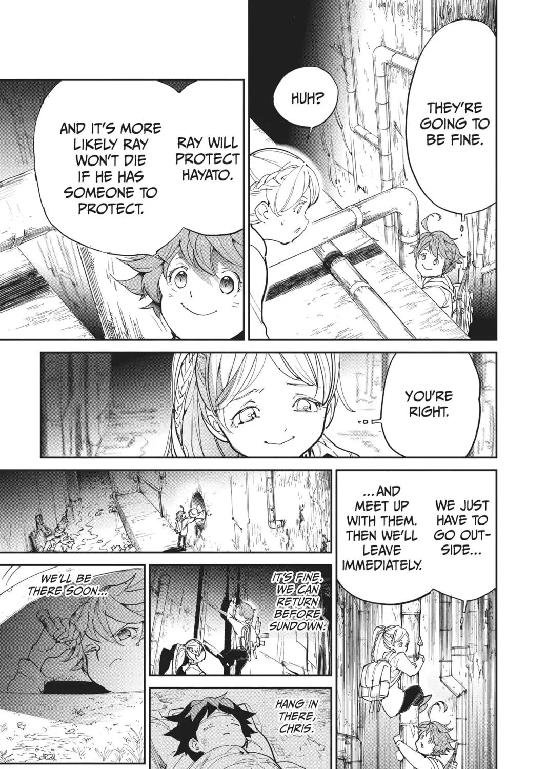 Read The Promised Neverland chapter 117 image 16 on Lezhin