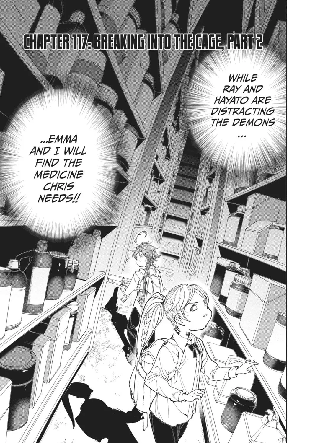 Read The Promised Neverland chapter 117 image 4 on Lezhin