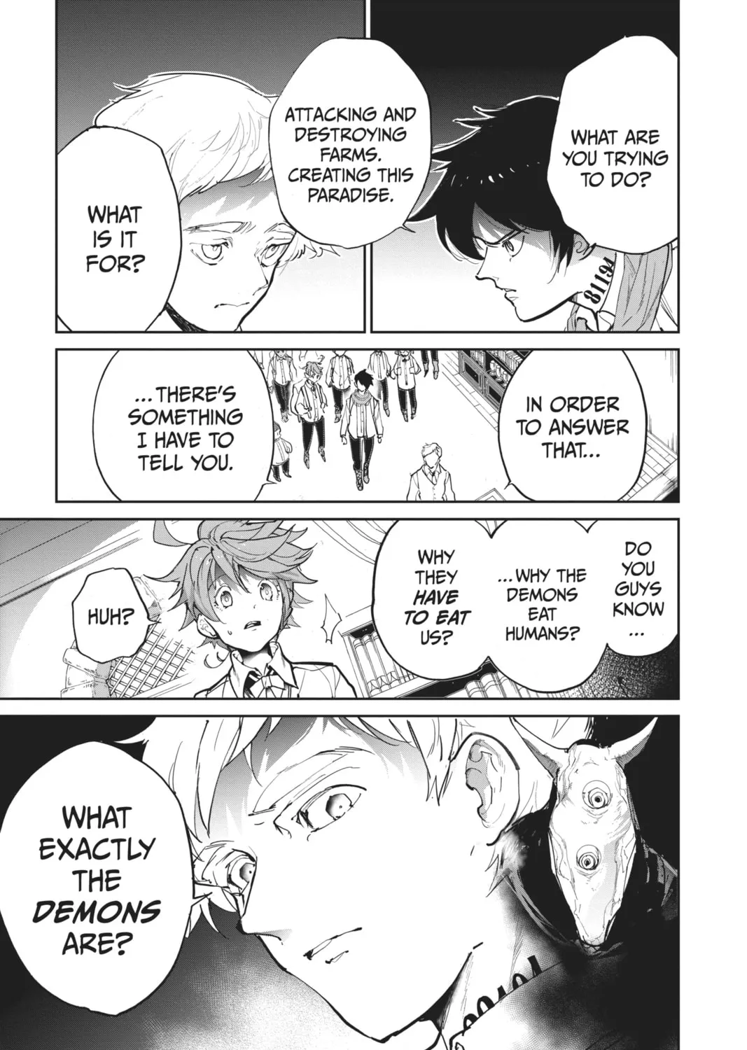 Read The Promised Neverland chapter 119 image 36 on Lezhin