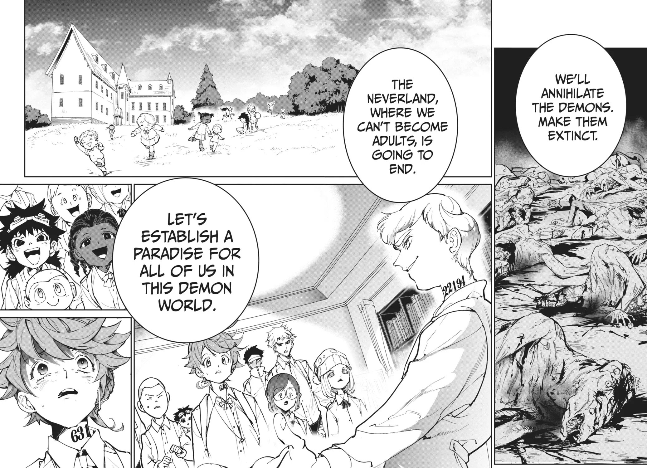 Read The Promised Neverland chapter 120 image 32 on Lezhin
