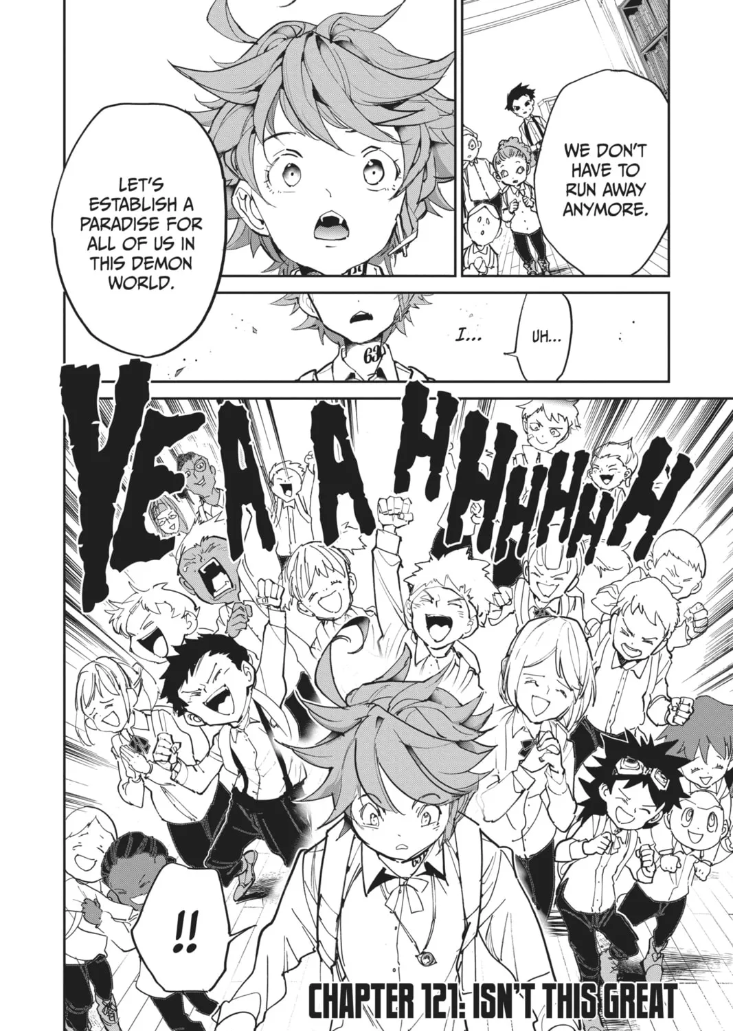 Read The Promised Neverland chapter 121 image 2 on Lezhin