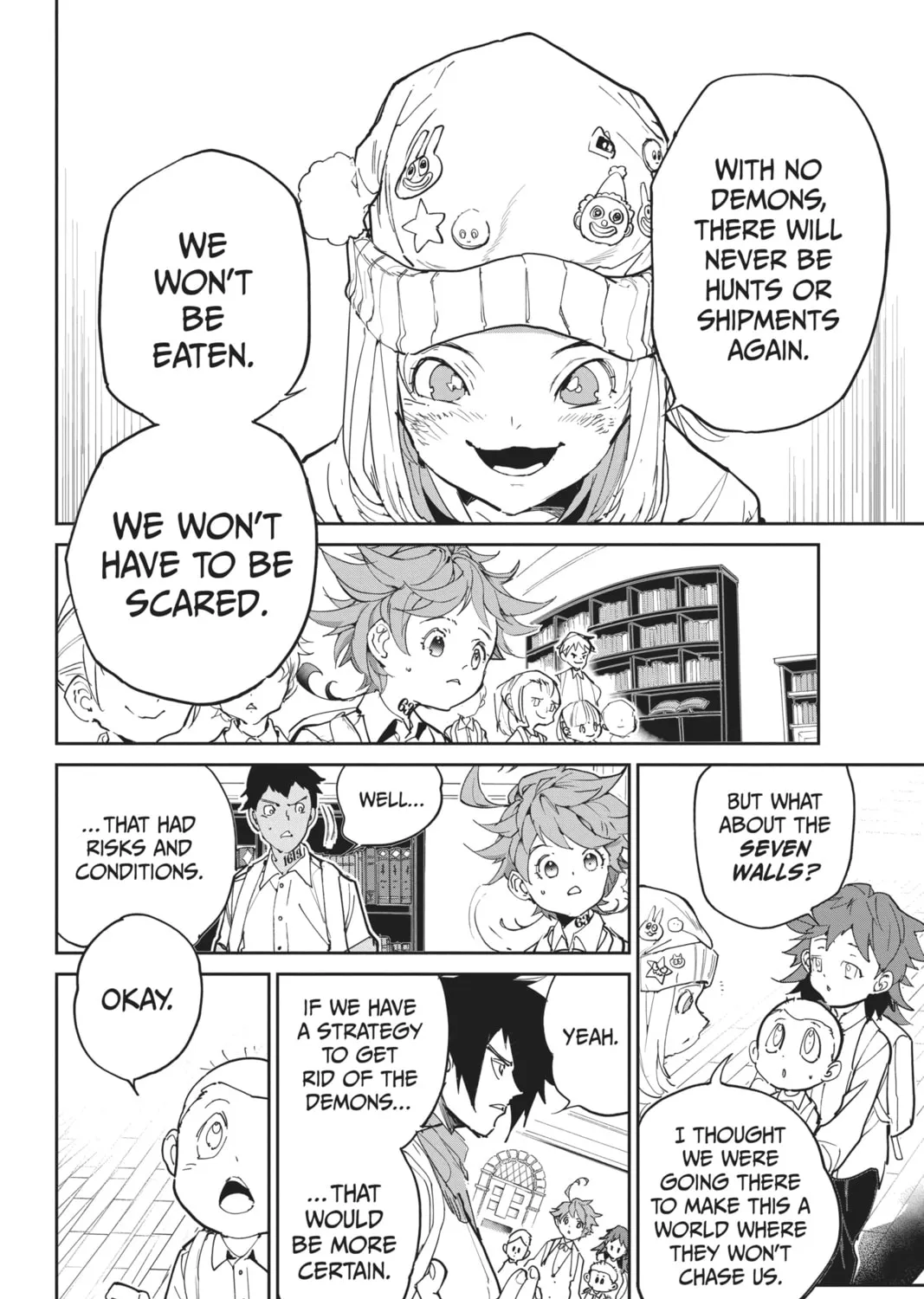 Read The Promised Neverland chapter 121 image 6 on Lezhin