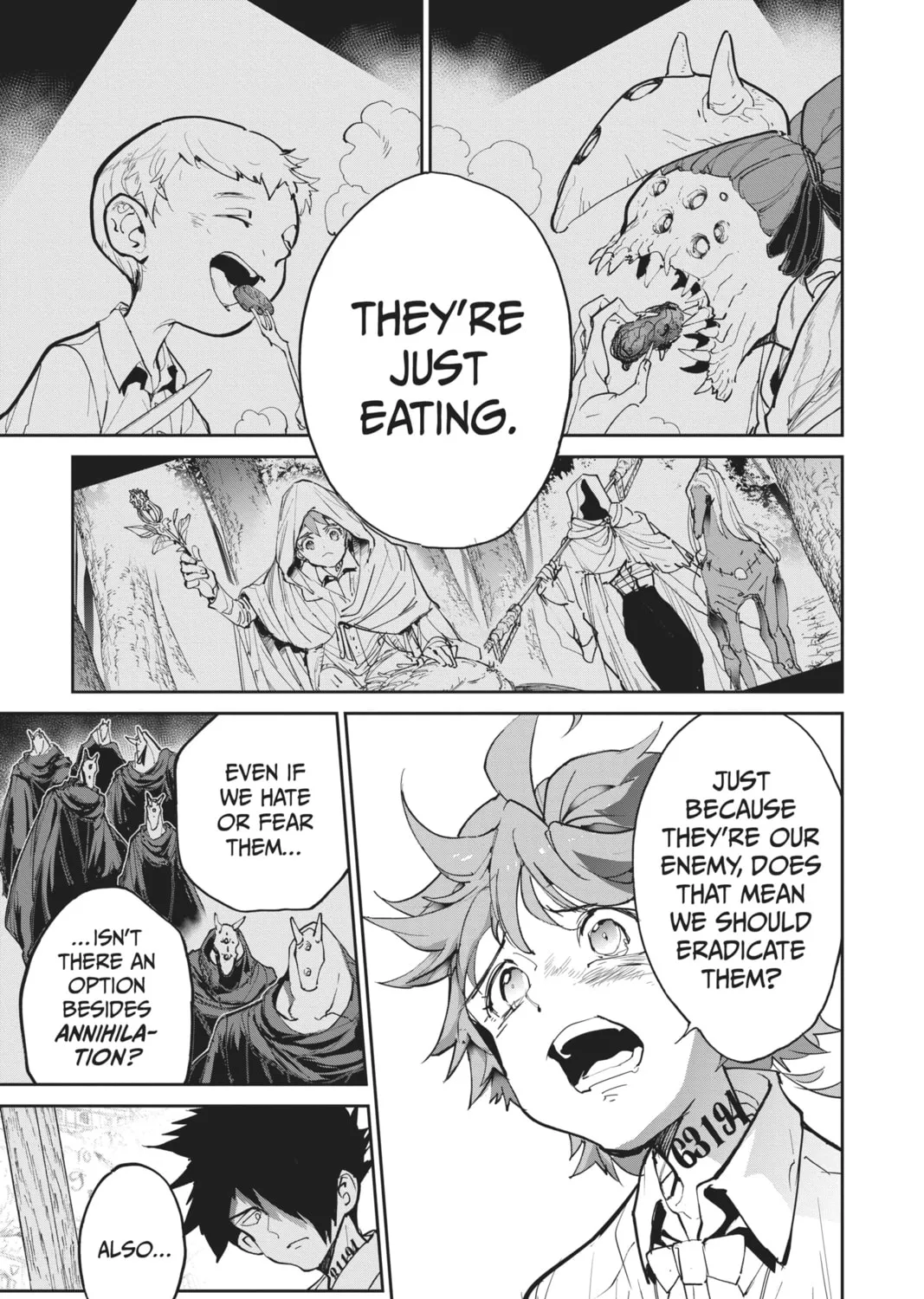 Read The Promised Neverland chapter 122 image 32 on Lezhin