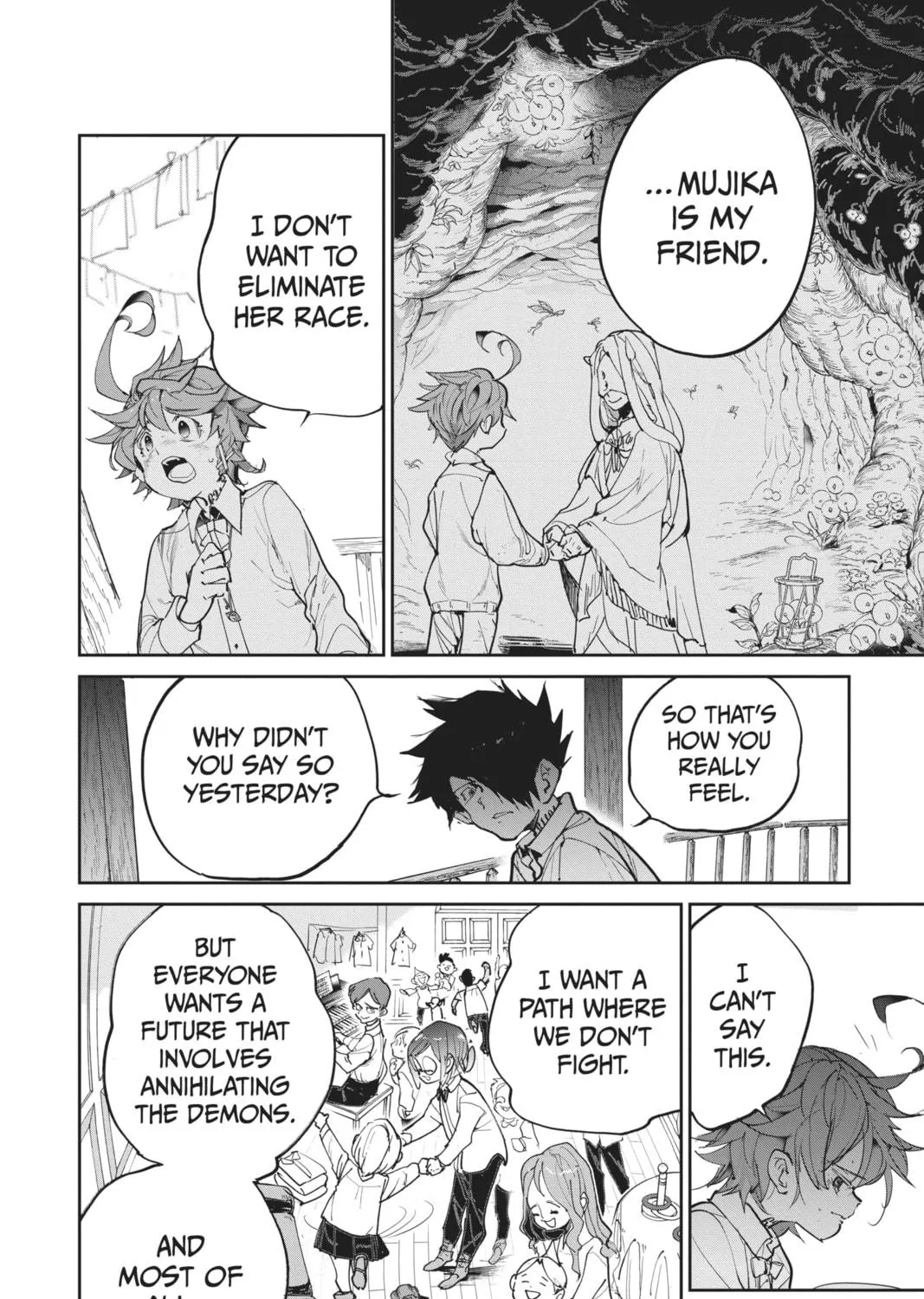 Read The Promised Neverland chapter 122 image 34 on Lezhin