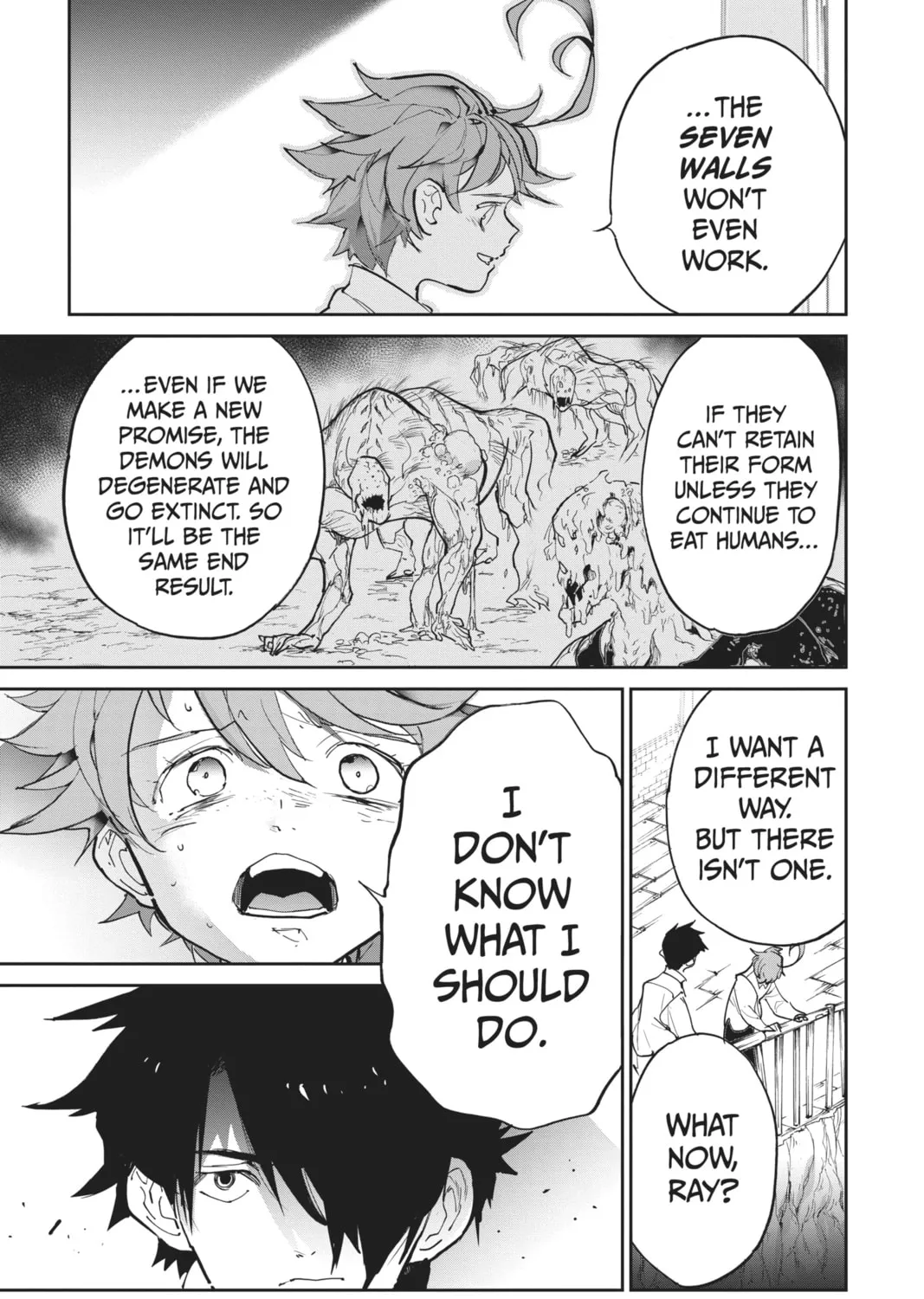 Read The Promised Neverland chapter 122 image 36 on Lezhin