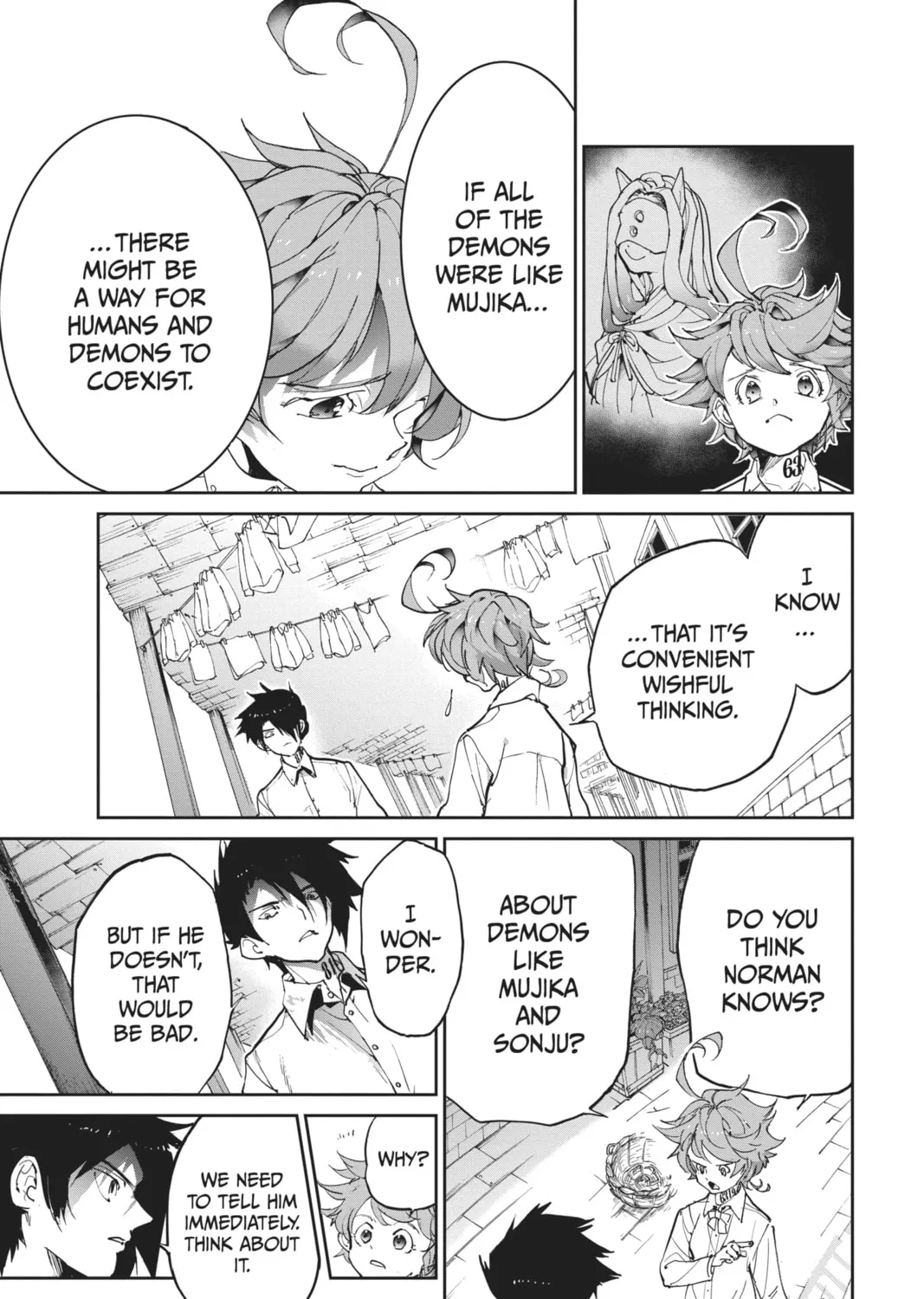 Read The Promised Neverland chapter 123 image 24 on Lezhin