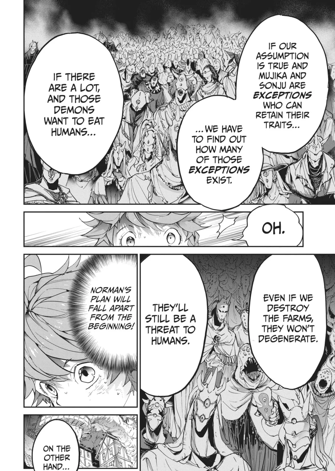 Read The Promised Neverland chapter 123 image 26 on Lezhin