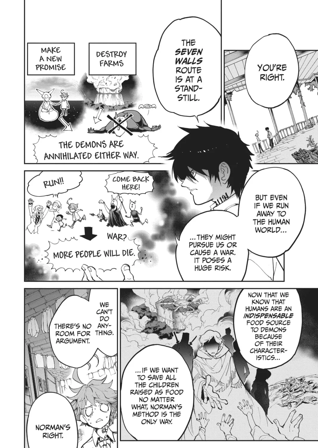 Read The Promised Neverland chapter 123 image 6 on Lezhin