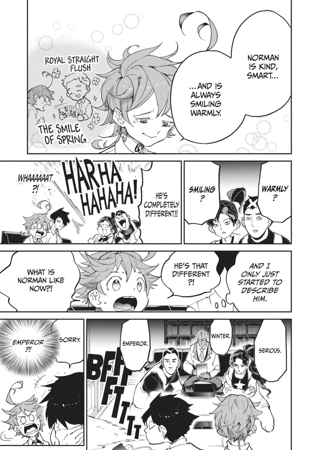 Read The Promised Neverland chapter 124 image 16 on Lezhin
