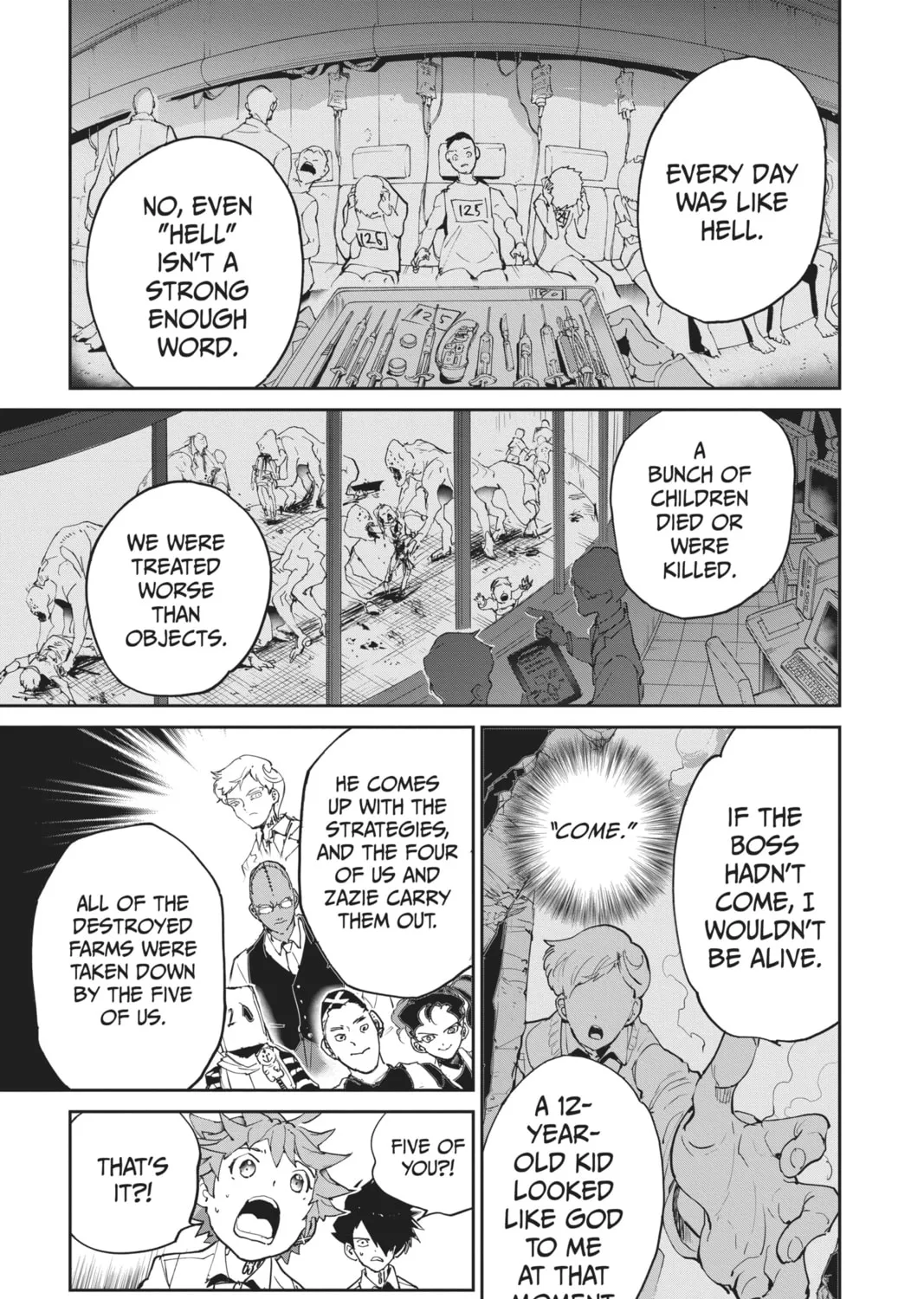 Read The Promised Neverland chapter 124 image 24 on Lezhin
