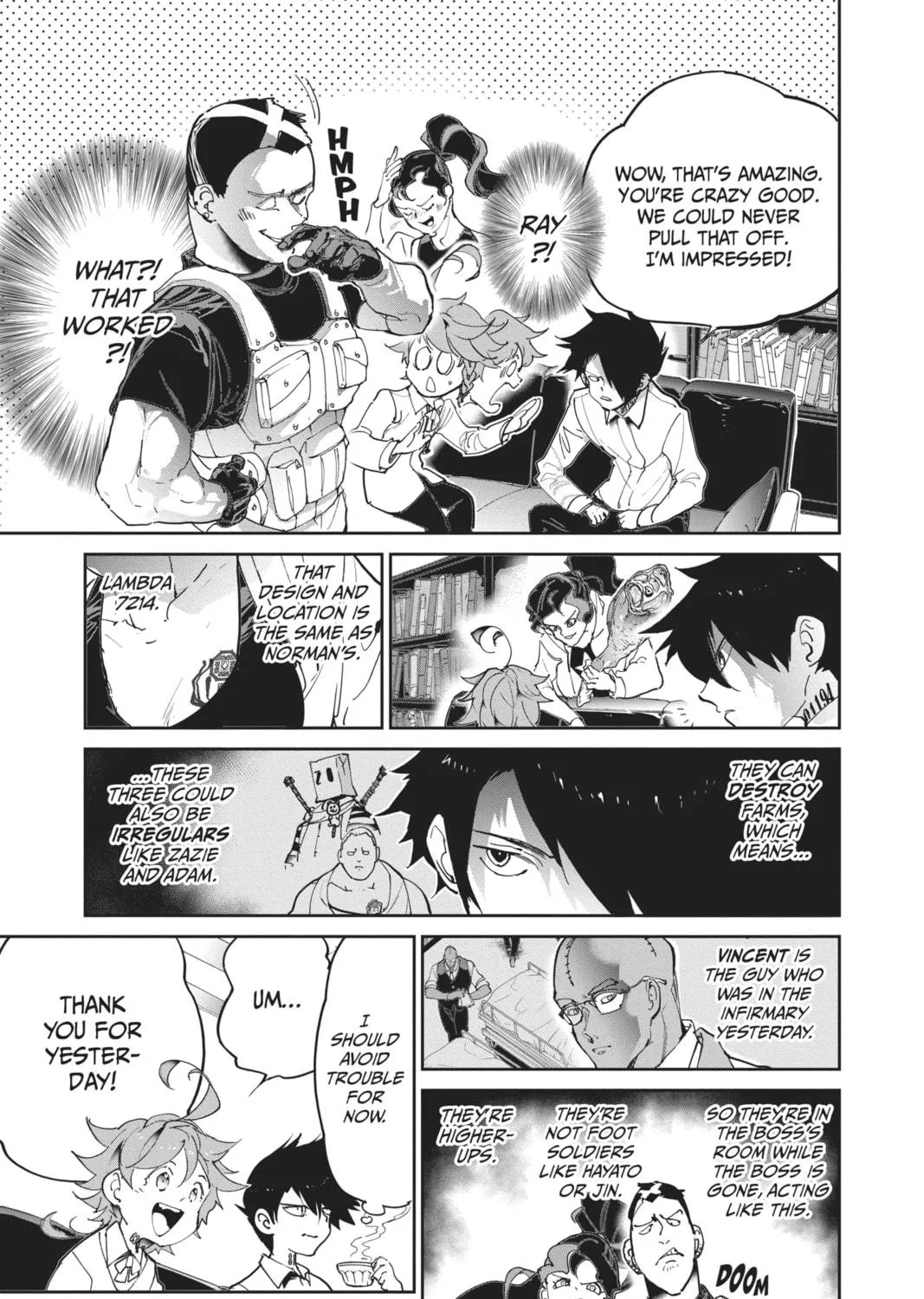 Read The Promised Neverland chapter 124 image 8 on Lezhin