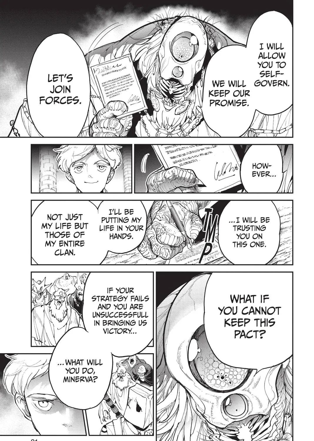 Read The Promised Neverland chapter 125 image 28 on Lezhin