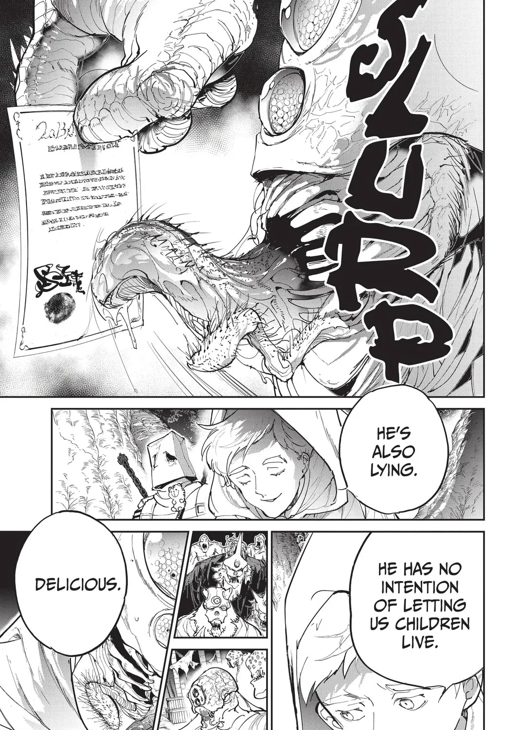 Read The Promised Neverland chapter 125 image 36 on Lezhin